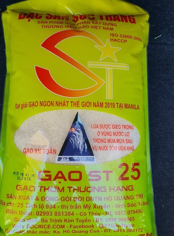 gạo st25 ngon nhất thế giới