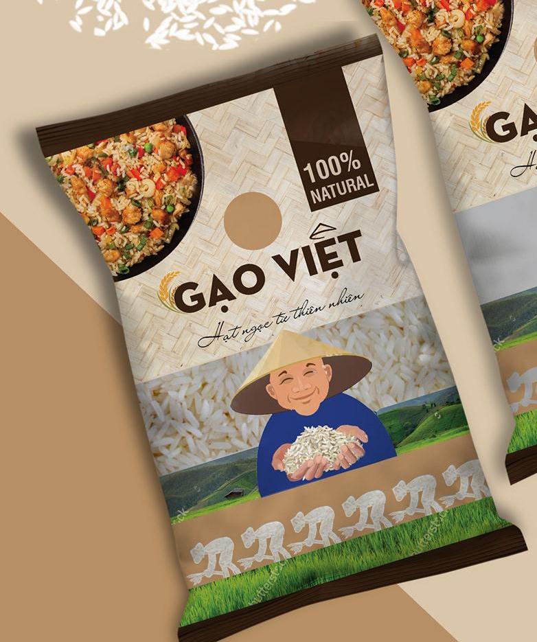 Dịch vụ thiết kế bao bì gạo