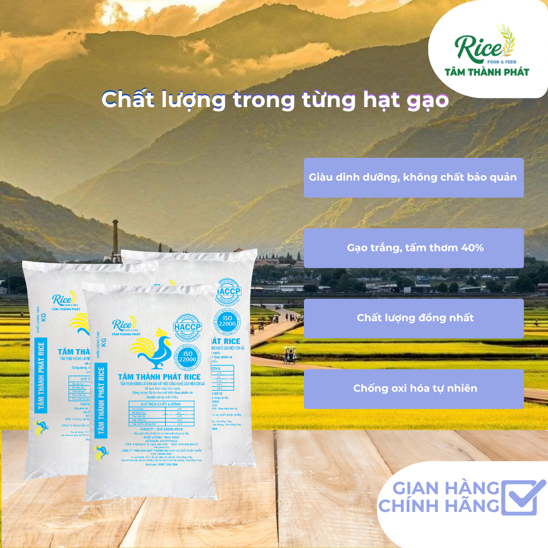 CÔNG TY TNHH SẢN XUẤT THƯƠNG MẠI DỊCH VỤ XUẤT NHẬP KHẨU TÂM THÀNH PHÁT