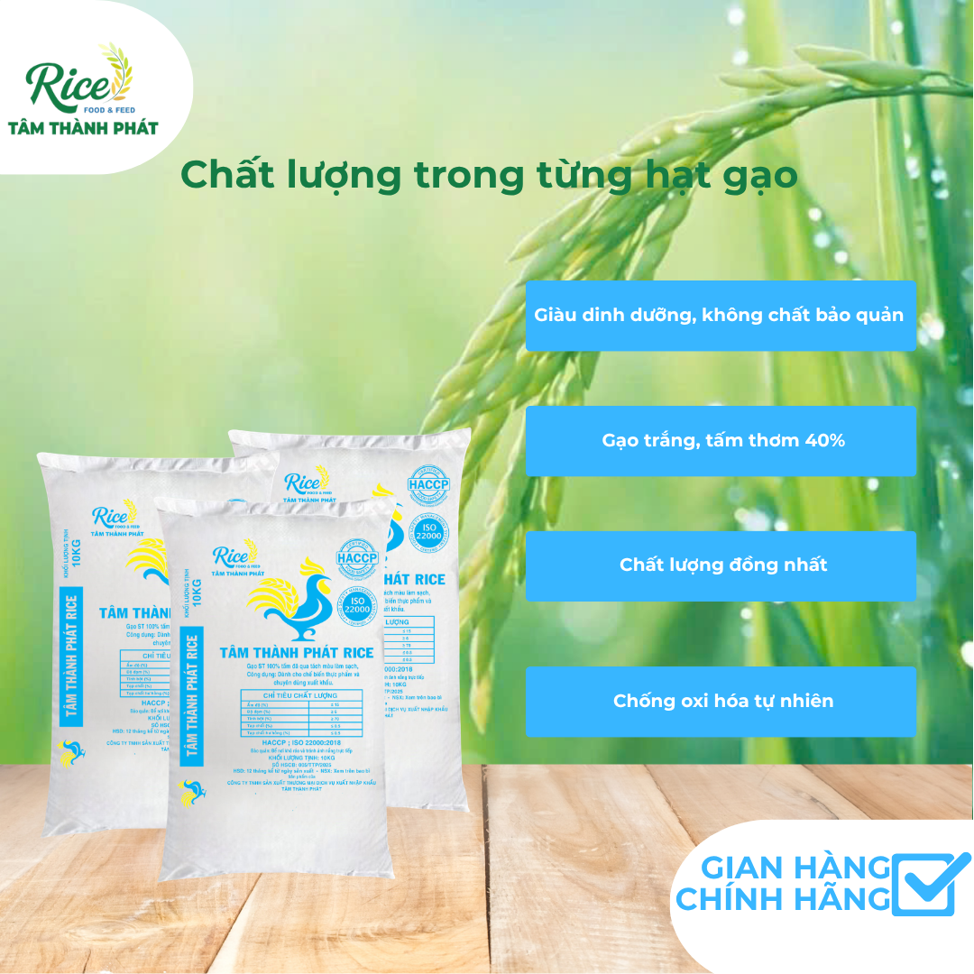 CÔNG TY TNHH SẢN XUẤT THƯƠNG MẠI DỊCH VỤ XUẤT NHẬP KHẨU TÂM THÀNH PHÁT