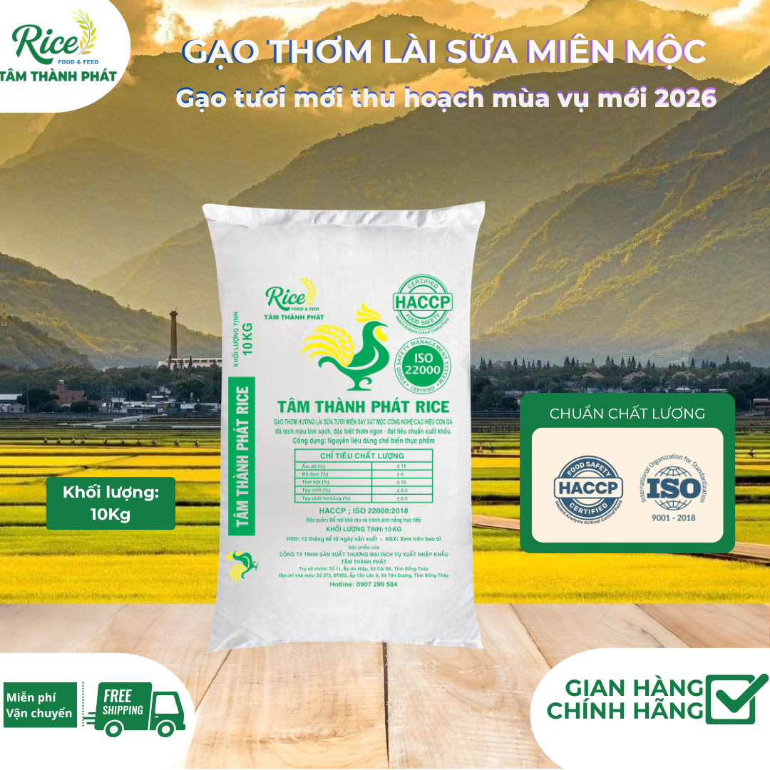 CÔNG TY TNHH SẢN XUẤT THƯƠNG MẠI DỊCH VỤ XUẤT NHẬP KHẨU TÂM THÀNH PHÁT